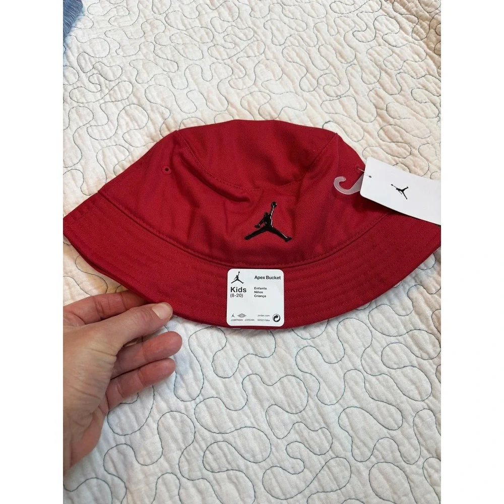 Jordan Kids‎ Bucket Hat Red Apex Size (8-20)